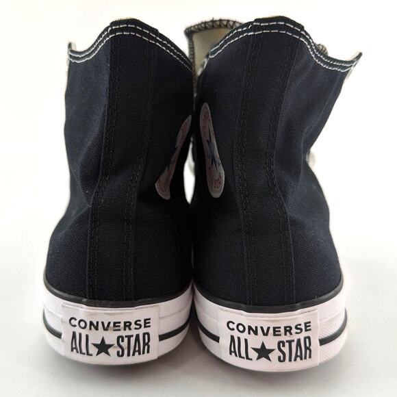 Converse Unisex Black Chuck Taylor All Star Canvas High Top Shoe Size W14 M12 - Picture 7 of 11
